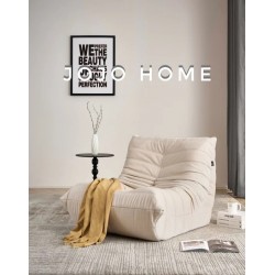 Fotoliu HD Foam Crem – Fotoliu Ergonomic Modern pentru Living și Relaxare, 80x100x72 cm, FPE-011