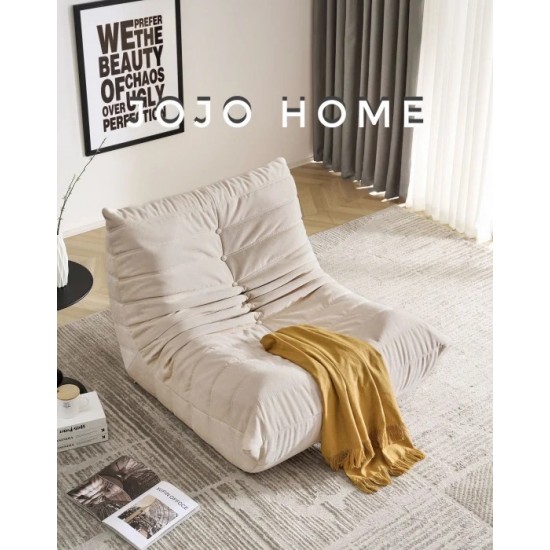 Fotoliu HD Foam Crem – Fotoliu Ergonomic Modern pentru Living și Relaxare, 80x100x72 cm, FPE-011 Mobilier