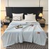 Pătură Fleece 200x230 cm Blue Deschis – Pătură Pufoasă și Călduroasă pentru Pat Dublu, PCS-006