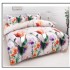 Set Pilotă Matlasată 185x230 cm + Cearșaf cu Elastic 180x200 cm + 2 Fețe de Pernă 50x70 cm – Flori Multicolore, PPL-022