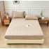Husă / Topper Saltea 180x200 cm cu Elastic + 2 Fețe de Pernă – Bej Deschis, HTC-052