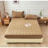 Husă / Topper Saltea 180x200 cm cu Elastic + 2 Fețe de Pernă – Maro Deschis, HTC-049