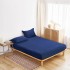 Cearșaf Cocolino cu Elastic 180×200 cm + 2 Fețe de Pernă – Bleumarin, HC-100