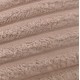 Lenjerie de Pat Premium JOJO Home, 4 Piese, Blăniță Artificială Tip Iepure, Cearșaf cu Elastic – Bej, LJH-006 Lenjerii Blanita Iepure