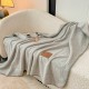 Șal Multifuncțional Jojo Home din Cașmir Artificial 100x140 cm cu Capse – Șal și Pătură 2 în 1, Gri Deschis, PJC-005 Paturi cu Margine