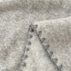 Șal Multifuncțional Jojo Home din Cașmir Artificial 100x140 cm cu Capse – Șal și Pătură 2 în 1, Gri Deschis, PJC-005 Paturi cu Margine