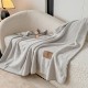Șal Multifuncțional Jojo Home din Cașmir Artificial 100x140 cm cu Capse – Șal și Pătură 2 în 1, Gri, PJC-006 Paturi cu Margine