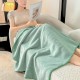 Șal Multifuncțional Jojo Home din Cașmir Artificial 100x140 cm cu Capse – Șal și Pătură 2 în 1, Verde, PJC-008 Paturi cu Margine