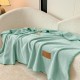 Șal Multifuncțional Jojo Home din Cașmir Artificial 100x140 cm cu Capse – Șal și Pătură 2 în 1, Verde, PJC-008 Paturi cu Margine