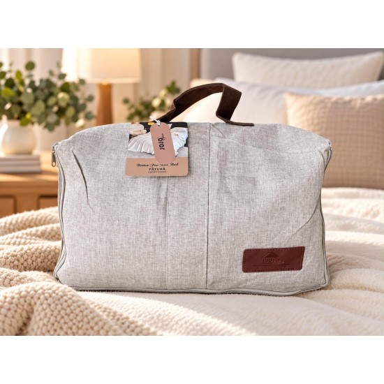 Pătură Jojo Home din Cașmir Artificial 200x230 cm – Moale, Pufoasă și Călduroasă, Crem, PJC-019 Paturi cu Margine