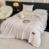 Pătură Jojo Home din Cașmir Artificial 200x230 cm – Moale, Pufoasă și Călduroasă, Crem-Bej, PJC-012