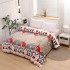 Pătură Cocolino 200x230 cm – Model Crăciun cu Spiriduși, Moale, Pufoasă și Călduroasă, PTC-016