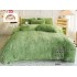 Lenjerie Fluffy Verde deschis 6 Piese Pat Dublu – Moale, Călduroasă și Elegantă, LCF-016