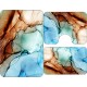 Set 3 Covorase Baie Antiderapante, Multicolor, ceramica, CAM-075 Set covorase baie antiderapante