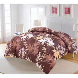 Pilota Matlasata 200x230 cm, Maro-Multicolor, frunze, PPL-010