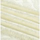 Lenjerie de pat cu elastic si pilota inclusa, bumbac tip jacquard, pat dublu, 7 piese, Crem, PJD-06 Pilote Jacquard 7 piese