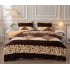 Set Pilota Pufoasa Cocolino, 3 Piese, 200x230 cm, Maro-Bej, animal print, PDC-035