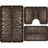 Set 3 Covorase Baie Antiderapante, Mato-Bej, animal print, CAM-084