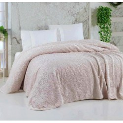 Patura Dubla Sarar Battaniye, 200x240 cm, Bej, PST-002