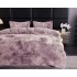 Lenjerie Cocolino Fluffy pat dublu 4 piese, lila degrade, LFF-024