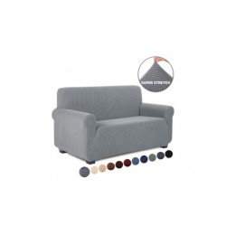 Husa Lycra pentru Canapea 3 Locuri-Gri deschis