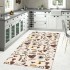 Covor Bucatarie, 80x150 cm, Maro-Crem, cafea, CAM-018