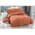Cuvertura Pat Matlasată, Policoton, Tesatura Ranforce, 5 Piese, Caramiziu, CPR-004