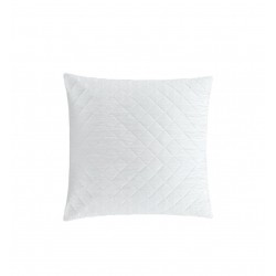 Perna cu umplutura de puf siliconat, antialergica, 40 x 40 cm, Alb, PDA-001