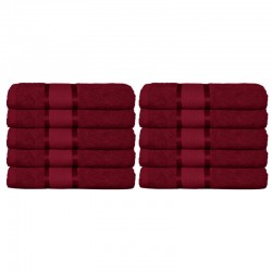 Set 10 Prosoape, Bumbac 100%, 50×90 cm,400g, Grena, PCG-008