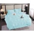 Lenjerie Cocolino Fluffy pat dublu 4 piese blue, LFF-016