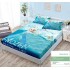 Set Husa de pat cu elastic, Bumbac Finet, 160x200cm, plus 2 fete de perne, Multicolor, Frozen, HPC-023