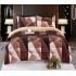 Set Pilota Pufoasa Cocolino, 3 Piese, 200x230 cm, Maro-Bej, forme geometrice, PDC-028