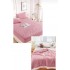 Set Patura Cu Blanita, Cu Cearsaf, Cu Elastec, Plus 2 Fete De Perna, roz