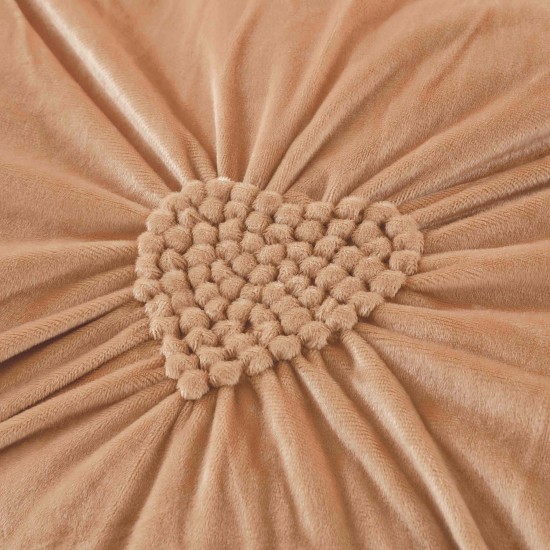 Set Lenjerie de Pat din Catifea, Cu Broderie, 4 Piese, Pat 2 Persoane, Bej, LCI-046 Lenjerii Catifea 4 piese